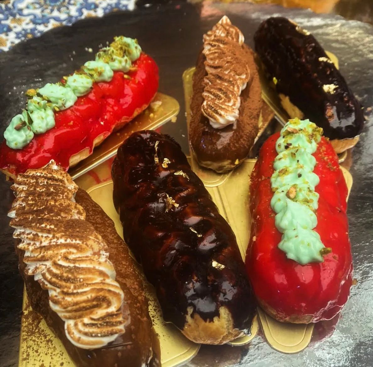 Rol de canela con glaseado